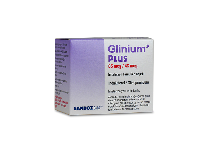 Glycopyrronium + Indacaterol 